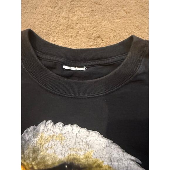 Vtg The First Sturgis Rally The Millennium 2000 Black Hills Mens Black Tee Sz XL - Picture 3 of 5